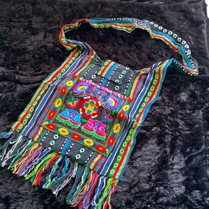Boho crossbody bag